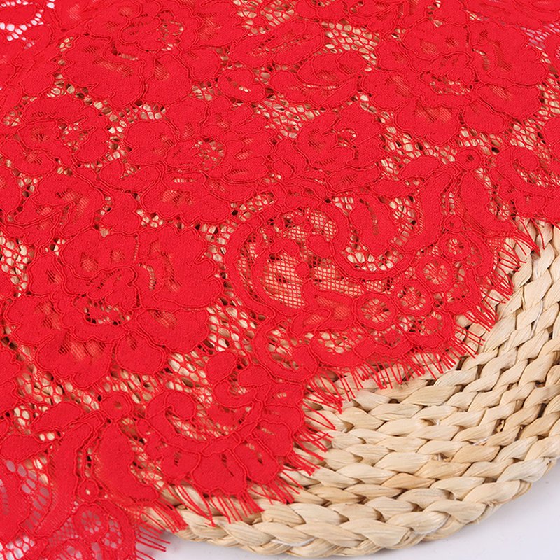 Lace Fabric Nylon Warp Knit for Women's Wear Wholesale Supplier 15